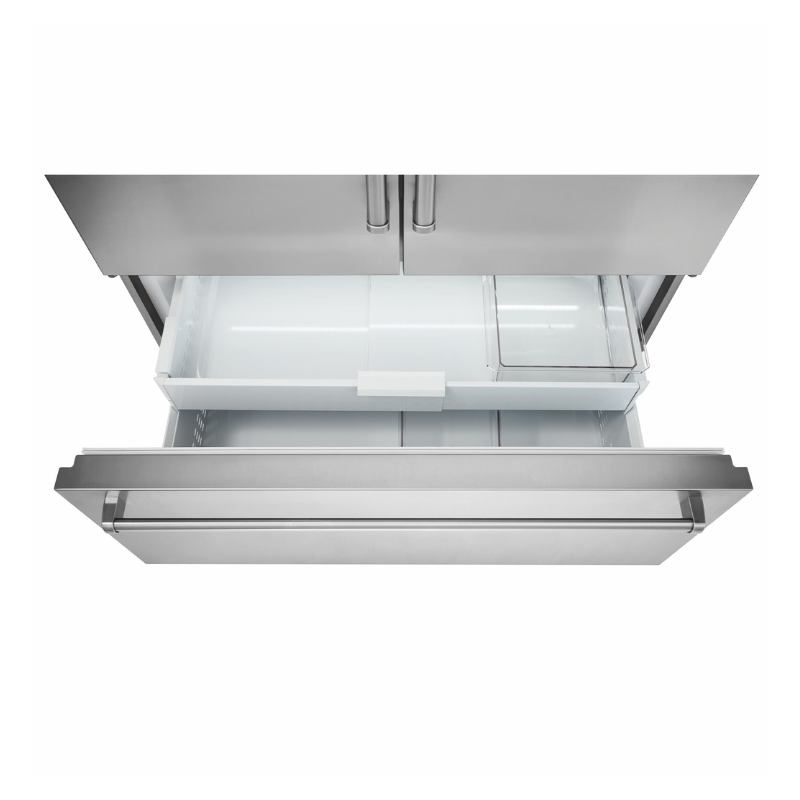 Sub-Zero & Wolf ICBCL4850UFDID French Door Refrigerator and Freezer with Internal Ice & Water Dispenser