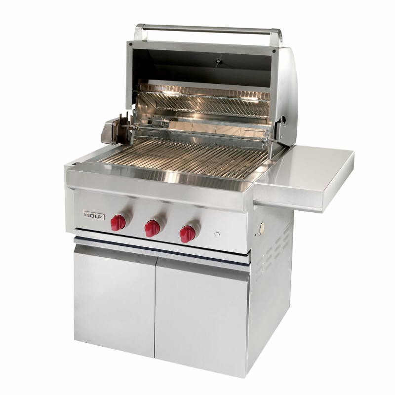 Sub-Zero & Wolf ICBOG30C Freestanding 3 Gas Burner Barbecue - 76cm