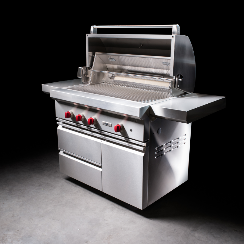 Sub-Zero & Wolf ICBOG30C Freestanding 3 Gas Burner Barbecue - 76cm