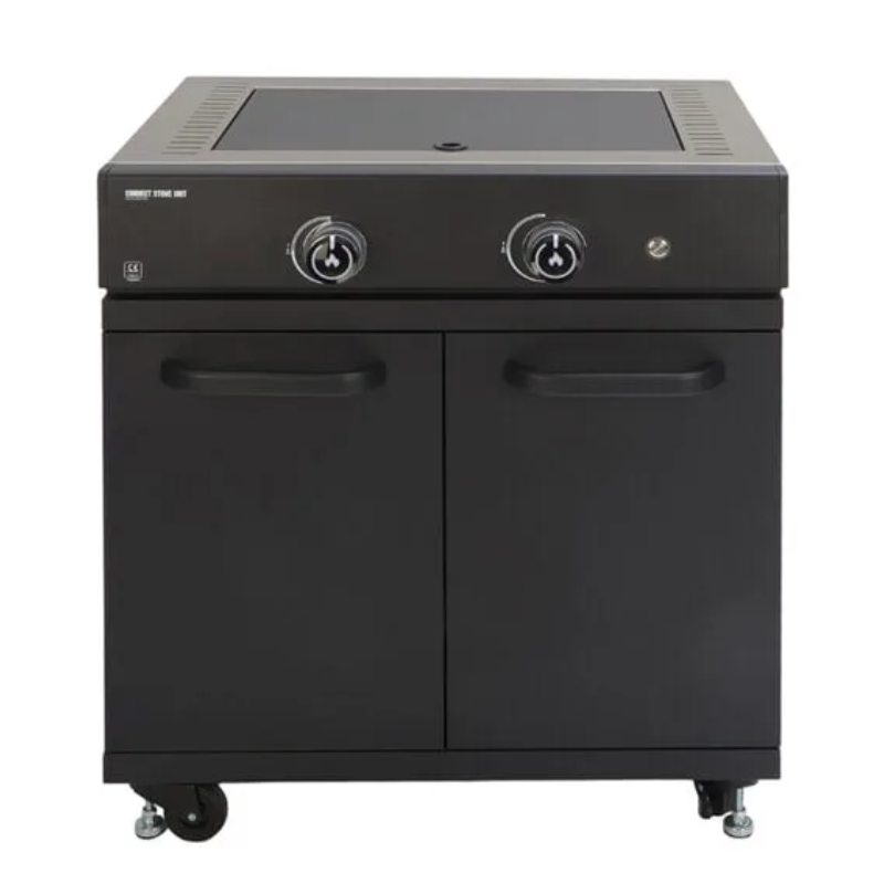 GRLLR Connect 3.5M Modular Outdoor Kitchen Bundle – 5-Burner Gas BBQ, Stove, Fridge, Kamado Cabinet | Customisable & Premium Quality