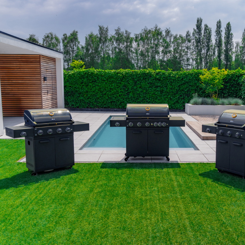 GRLLR Prime Black 5 Gas Burner BBQ