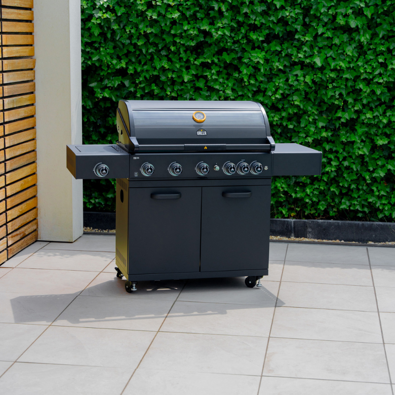 GRLLR Prime Black 5 Gas Burner BBQ