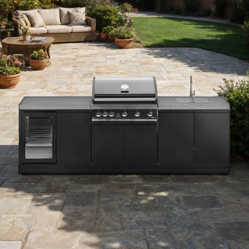 GrandPro 262 Maxim G5 Outdoor Kitchen with Fridge