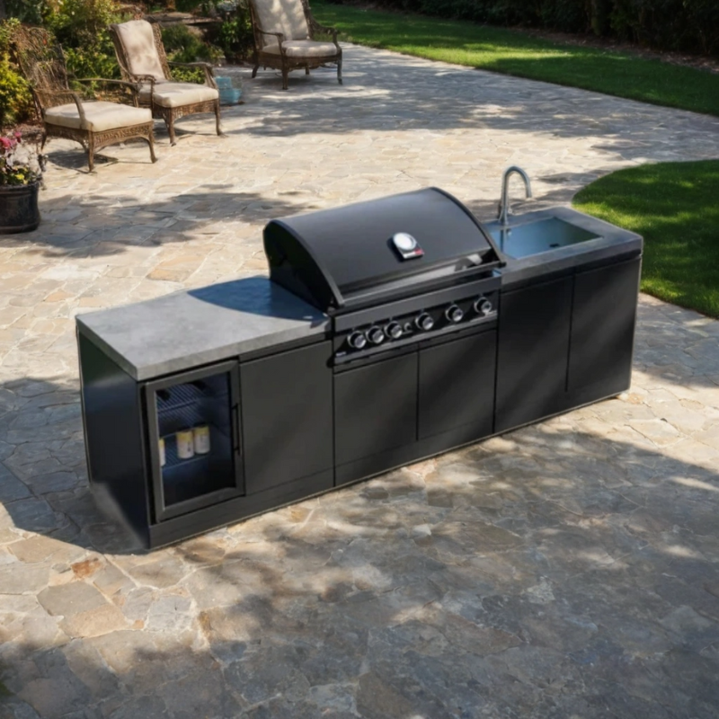 GrandPro 262 Maxim G5 Outdoor Kitchen with Fridge