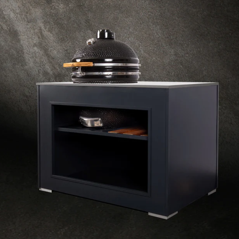 Grillandia Bambino Outdoor Kitchen with Built in Landmann 22 Inch Charcoal Kamado Grill