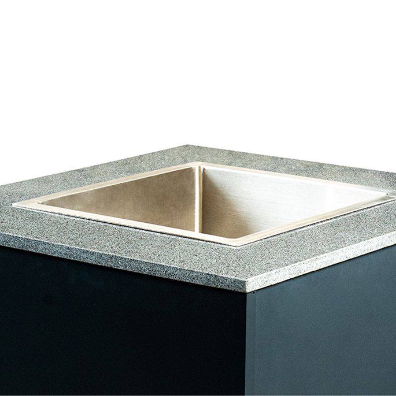 Grillandia Outdoor Kitchen Corner Unit with Ice Bucket