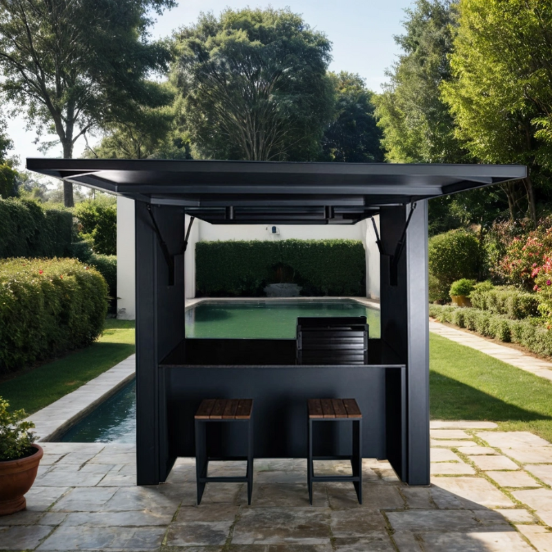 Grillandia Grill Cabana Pod in Anthracite