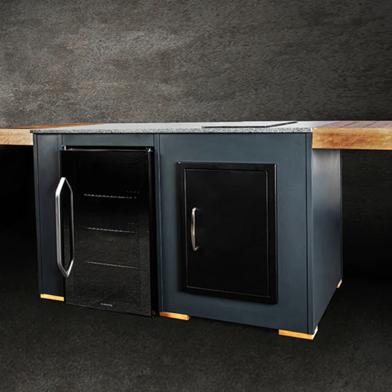 Grillandia Baby Bird Outdoor Ktichen with Built in Fridge and Electric Hob