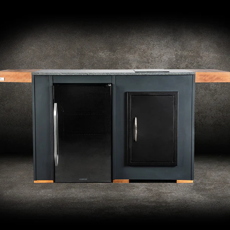 Grillandia Baby Bird Outdoor Ktichen with Built in Fridge and Electric Hob