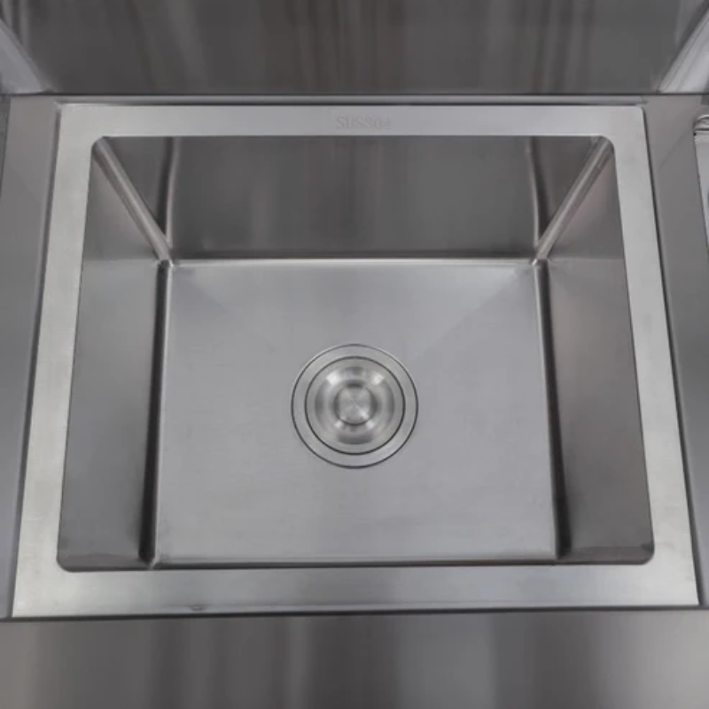GRLLR Outdoor Kitchen - Kamado Station, Stove, Fridge and Sink