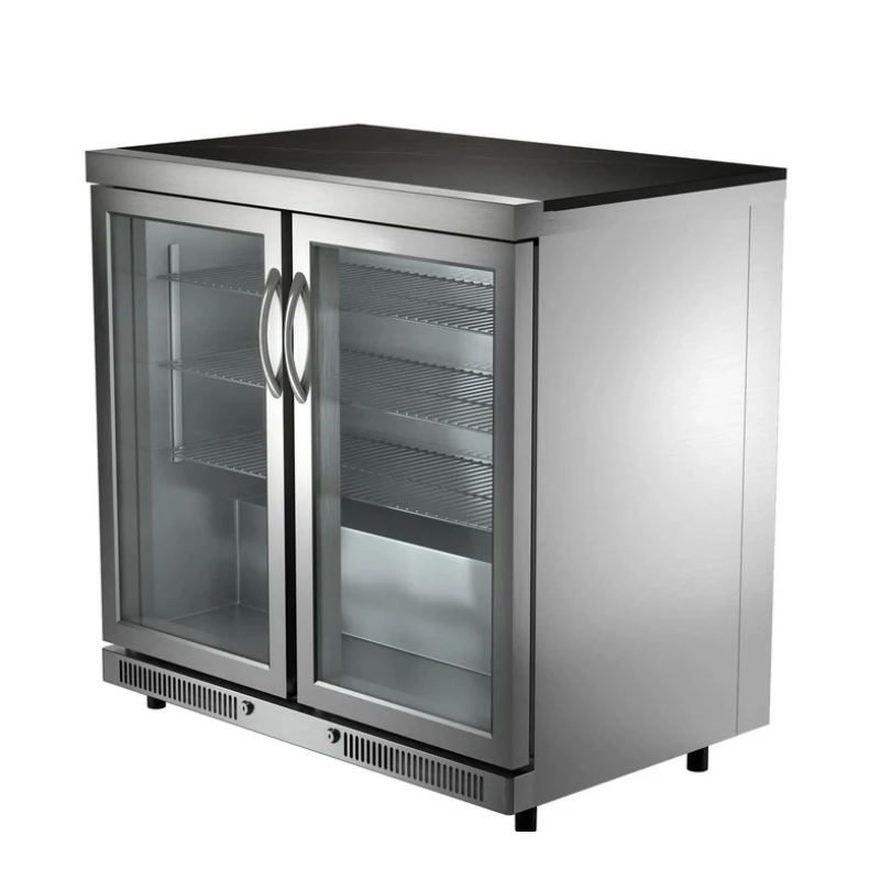 Whistler Cirencester Stainless Steel Modular Double Door Fridge