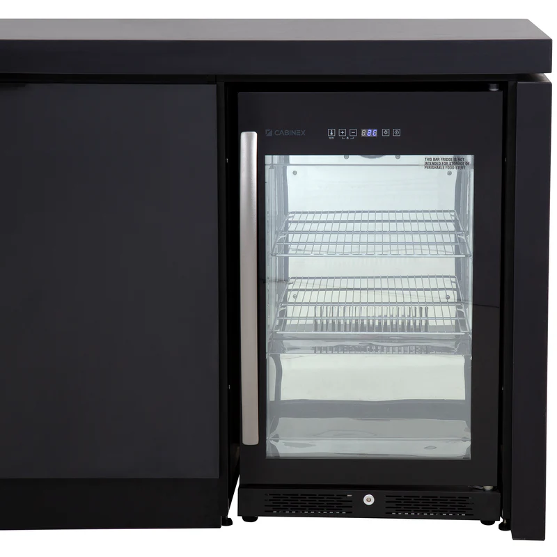 Cabinex Classic Outdoor Kitchen Paired with Beefeater 1600S Built In BBQ Fridge and Sink
