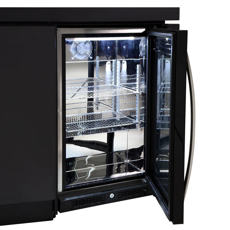 Cabinex Classic Outdoor Kitchen Paired with Beefeater 1600S Built In BBQ Fridge and Sink