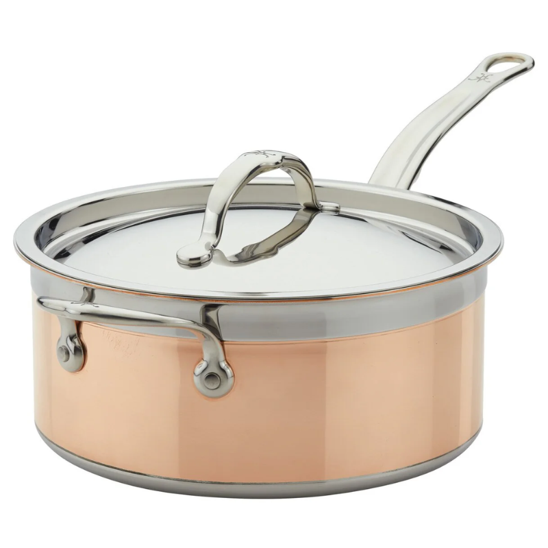 Hestan CopperBond Induction Copper Saucepan & Lid - Small, Medium, Large & Extra Large