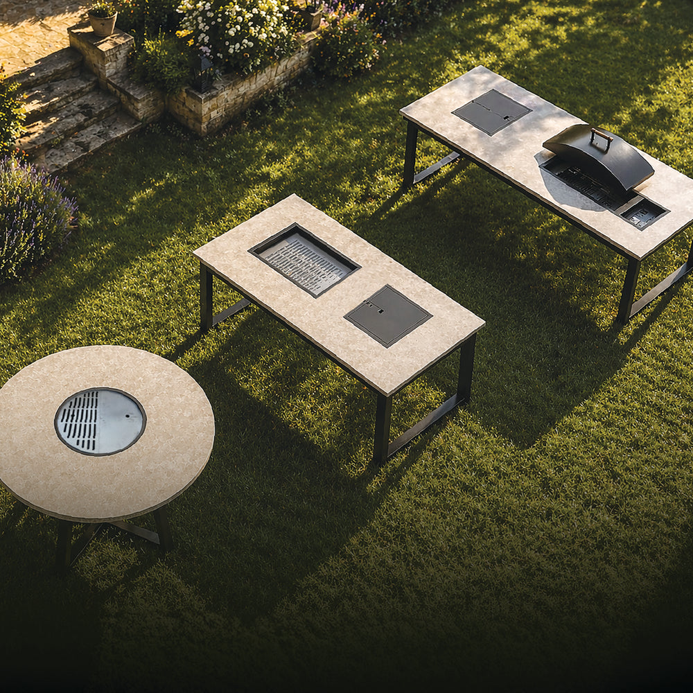Vuestro Ora Round Integrated Dining Table