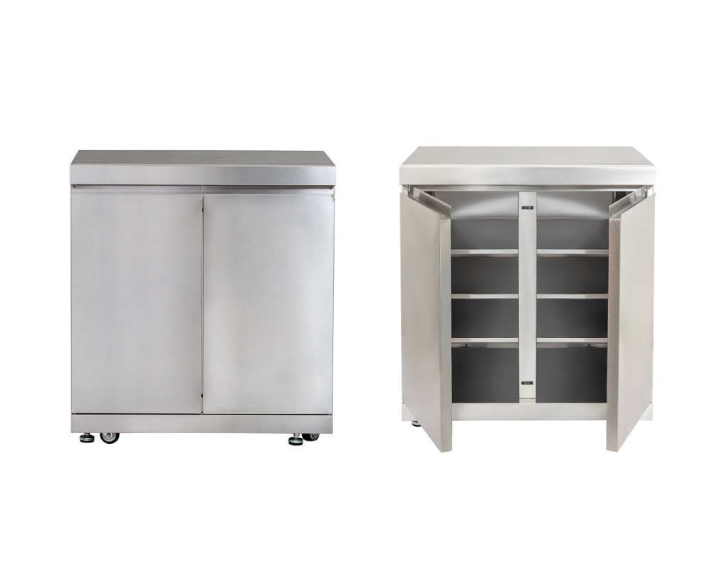 Whistler Cirencester Stanton Outdoor Kitchen 6 Burner BBQ, Sink and Fridge
