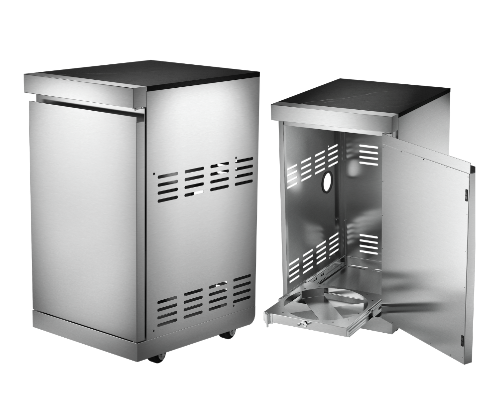 Whistler Cirencester Stroud Outdoor Kitchen 4 or 6 Burner BBQ, Sink and Fridge