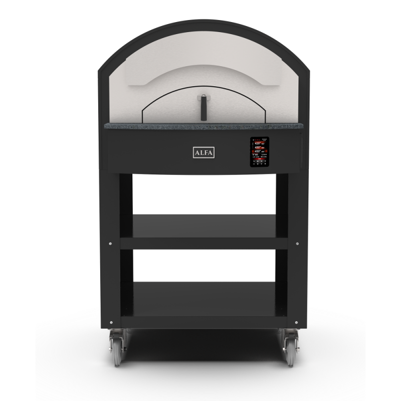 Front view of Alfa Forni Zeno 6 pizza oven