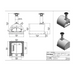 dimensions of Front view of Fontana Margherita Dual Fuel Pizza Oven