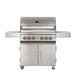 front view of Whistler Bibury 4 + Side burner Gas BBQ