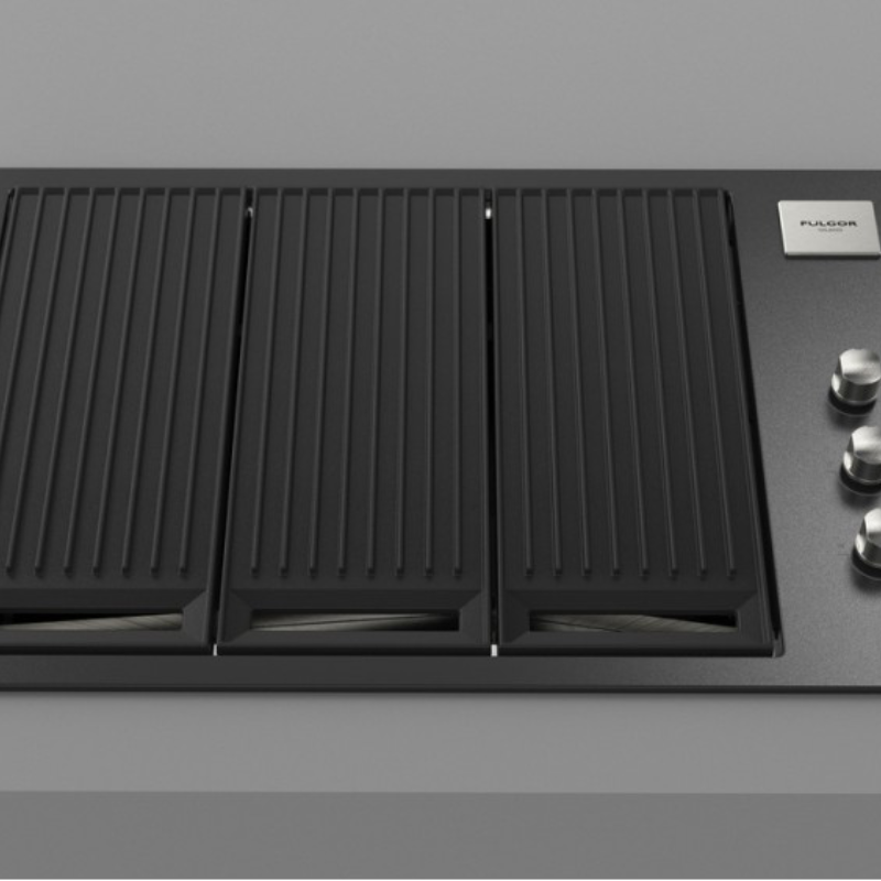 EO Chroma Modular Outdoor Kitchen Set 4.1 with Ceramic Egg, Built-in Fulgor BBQ & Pizza Oven Space l 304 Grade Stainless Steel l Silk Edition