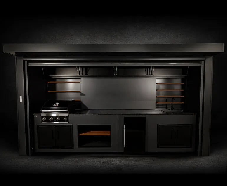 Grillandia Roll Cabana Pro With BBQ, Fridge and Sink