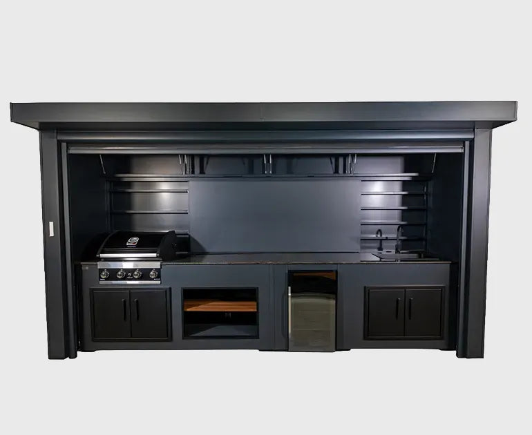 Grillandia Roll Cabana Pro With BBQ, Fridge and Sink